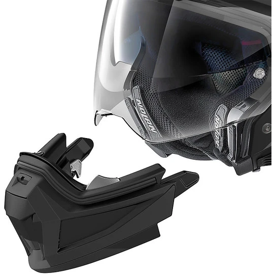 CrossOver On-Off Motorradhelm Nolan N70.2x DECURIO N-Com 033 Weiß Blau Meta 5 CrossOver On-Off Motorradhelm Nolan N70.2x DECURIO N-Com 033 Weiß Blau Meta – Bild 5