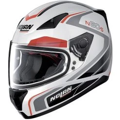 Integralhelm Nolan Moto N60.5 Praxis 019 White Metal
