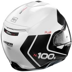 Modularer Motorradhelm P / J-geprüft Nolan N100.5 Plus DISTINCTIVE N-Com 022 White Metal -Default Name modularer motorradhelm p j geprueft nolan n100 5 plus distinctive n com 022 white metal 89543