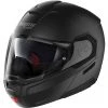 Modularer Motorradhelm P / J Homologation Nolan N90.3 KLASSISCH N-Com 010 Matt Schwarz