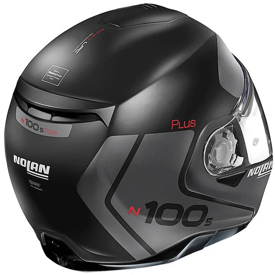 Modularer Motorradhelm P / J Nolan N100.5 Plus DISTINCTIVE N-Com 021 Mattschwarz 3 Modularer Motorradhelm P / J Nolan N100.5 Plus DISTINCTIVE N-Com 021 Mattschwarz – Bild 3