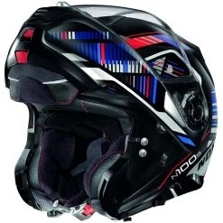 Modularer Motorradhelm P / J-Zulassung Nolan N100.5 Plus STARBOARD N-Com 048 Schwarz Rot Blau -Default Name modularer motorradhelm p j zulassung nolan n100 5 plus starboard n com 048 schwarz rot blau 132956
