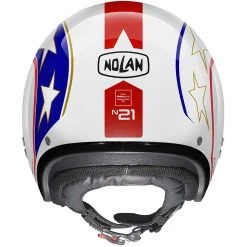 Motorradhelm Jet Nolan N21 OLD GLORY 090 Weißmetall -Default Name motorradhelm jet nolan n21 old glory 090 weissmetall 109747