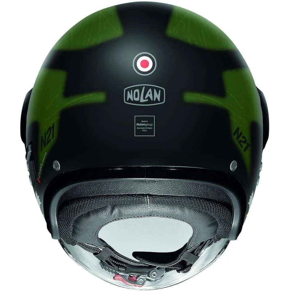 Motorradhelm Jet Nolan N21 VISOR SKYDWELLER 091 Matt Grün 2 Motorradhelm Jet Nolan N21 VISOR SKYDWELLER 091 Matt Grün – Bild 2