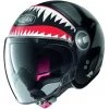 Motorradhelm Jet Nolan N21 VISOR SKYDWELLER 092 Matt Schwarz