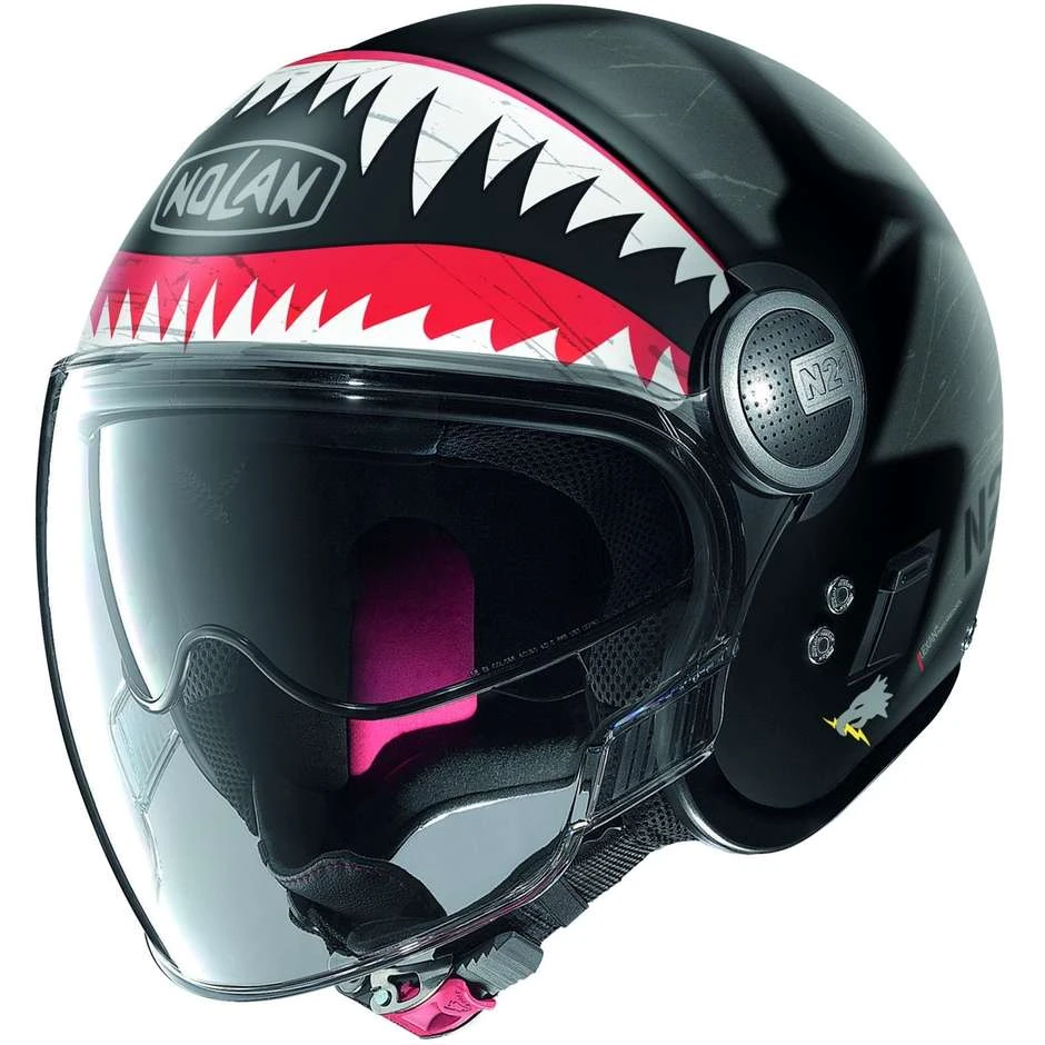 Motorradhelm Jet Nolan N21 VISOR SKYDWELLER 092 Matt Schwarz 1 Motorradhelm Jet Nolan N21 VISOR SKYDWELLER 092 Matt Schwarz