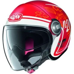 Nolan N21 VISOR PLAYA 087 Corsa Matt Rot Motorradhelm