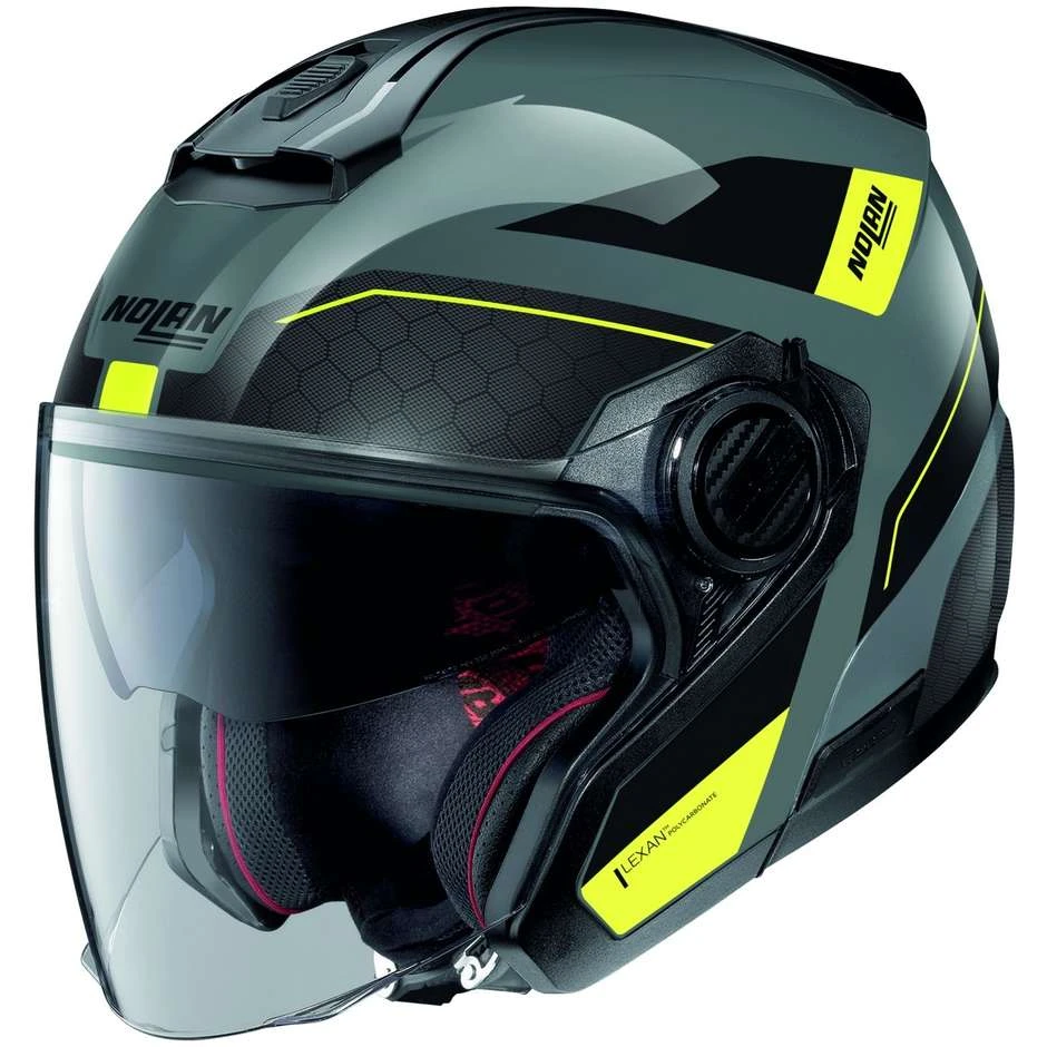 Nolan N40.5 PIVOT N-Com 026 N-Com Schiefergrau Motorradhelm 1 Nolan N40.5 PIVOT N-Com 026 N-Com Schiefergrau Motorradhelm