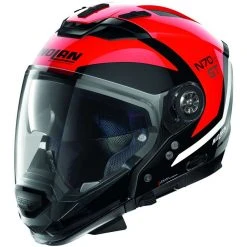 Nolan N70.2 Crossover Motorradhelm GT GLARING N-Com 047 Glossy Red